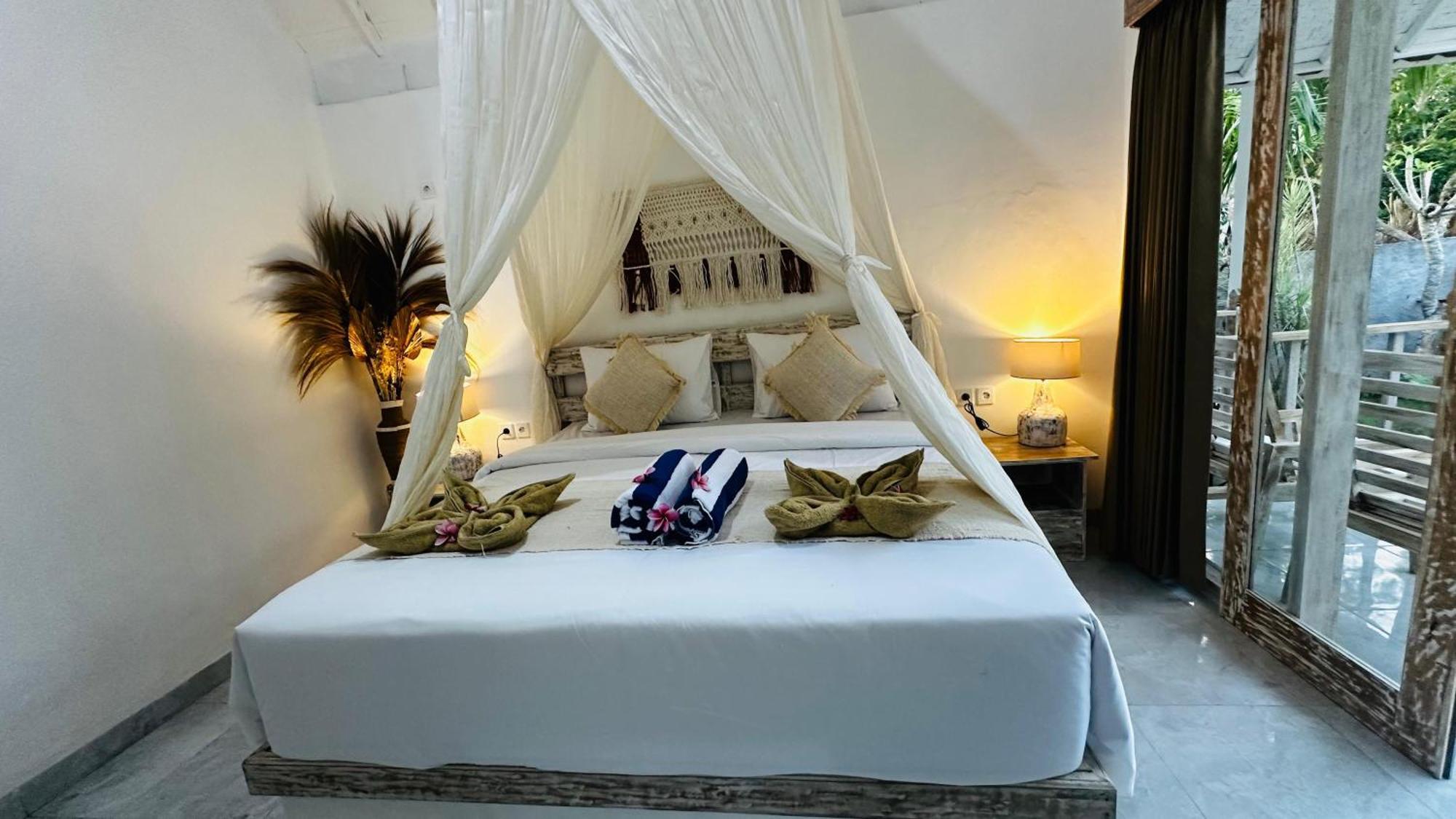Penida West Palm Cottage Toyapakeh ภายนอก รูปภาพ