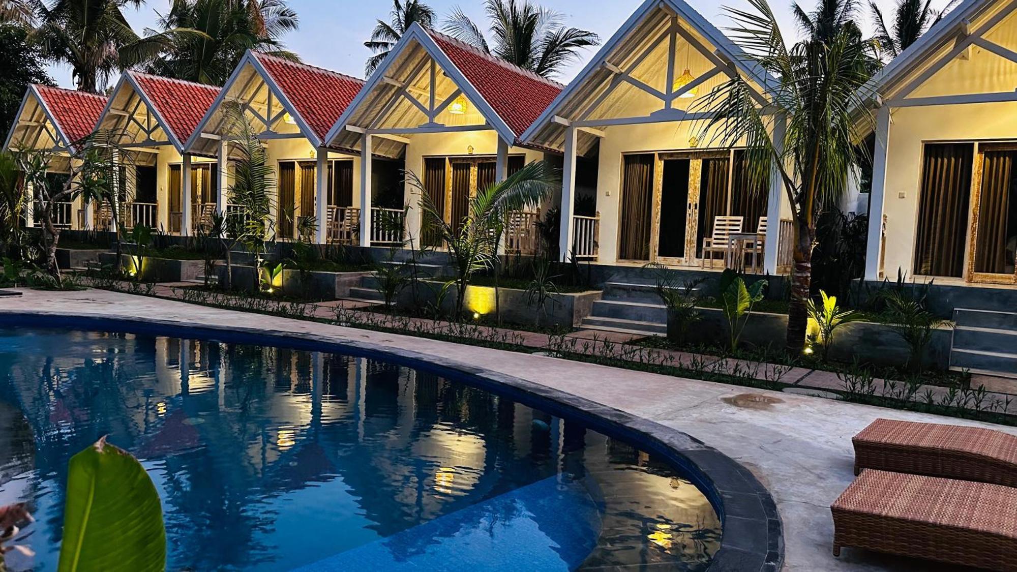 Penida West Palm Cottage Toyapakeh ภายนอก รูปภาพ