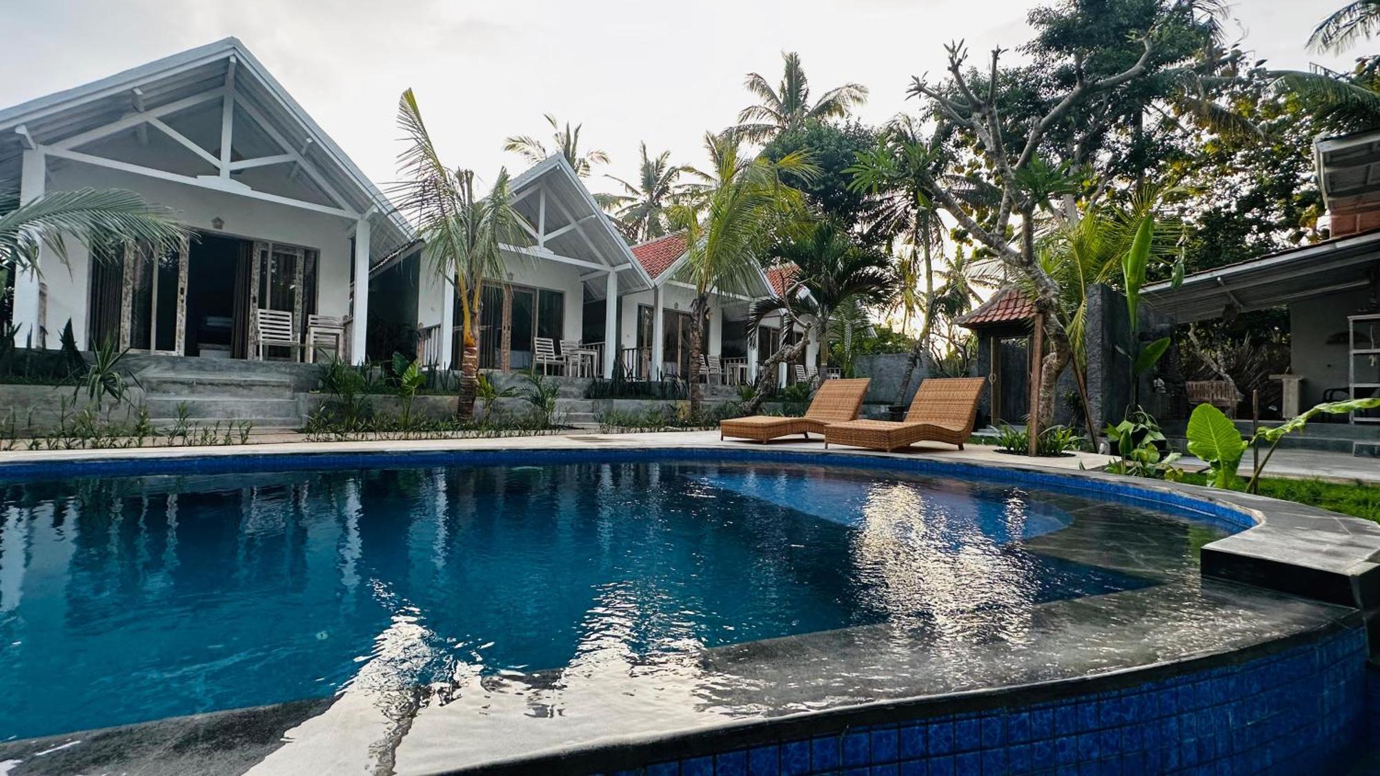 Penida West Palm Cottage Toyapakeh ภายนอก รูปภาพ