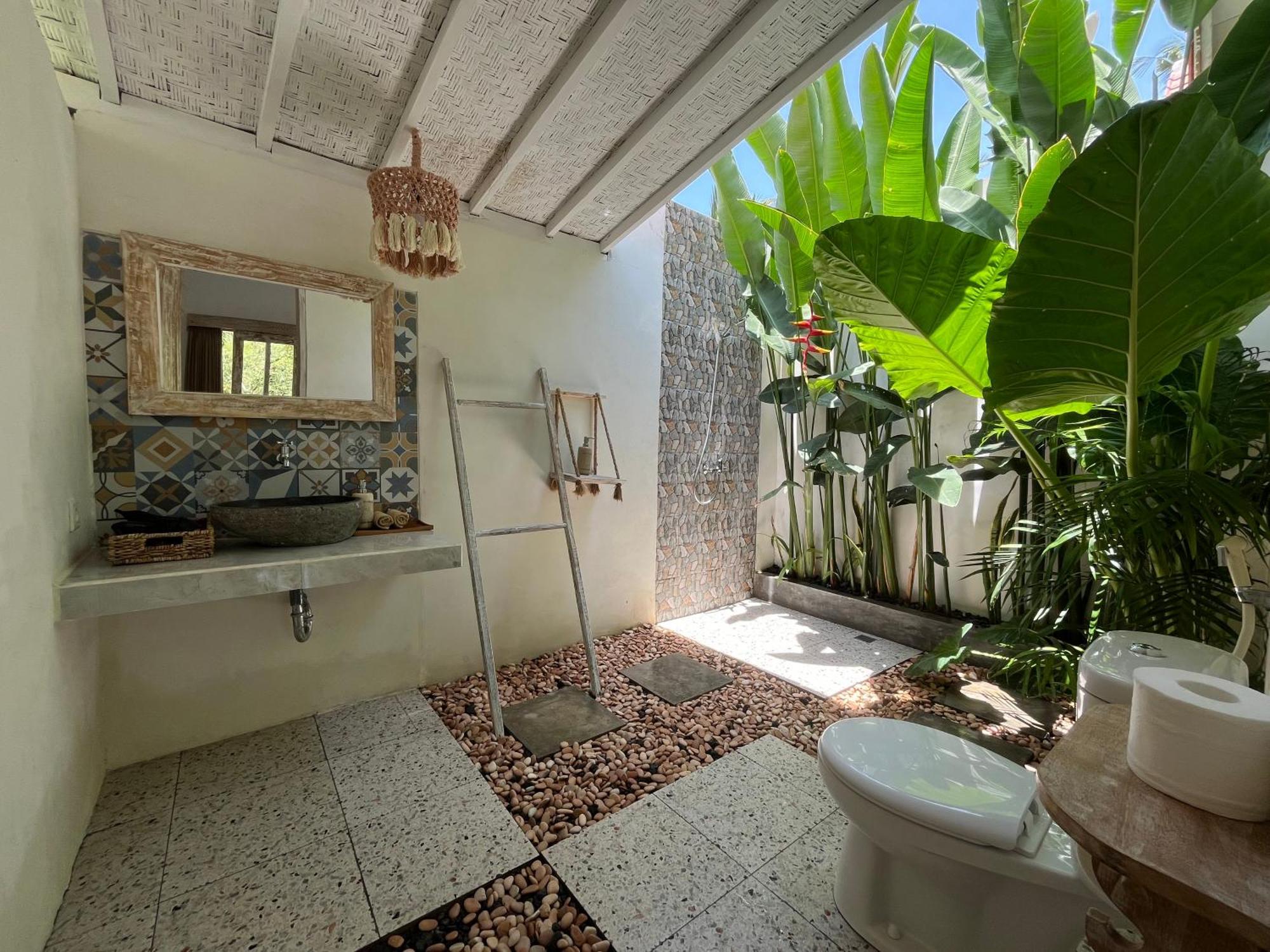 Penida West Palm Cottage Toyapakeh ภายนอก รูปภาพ