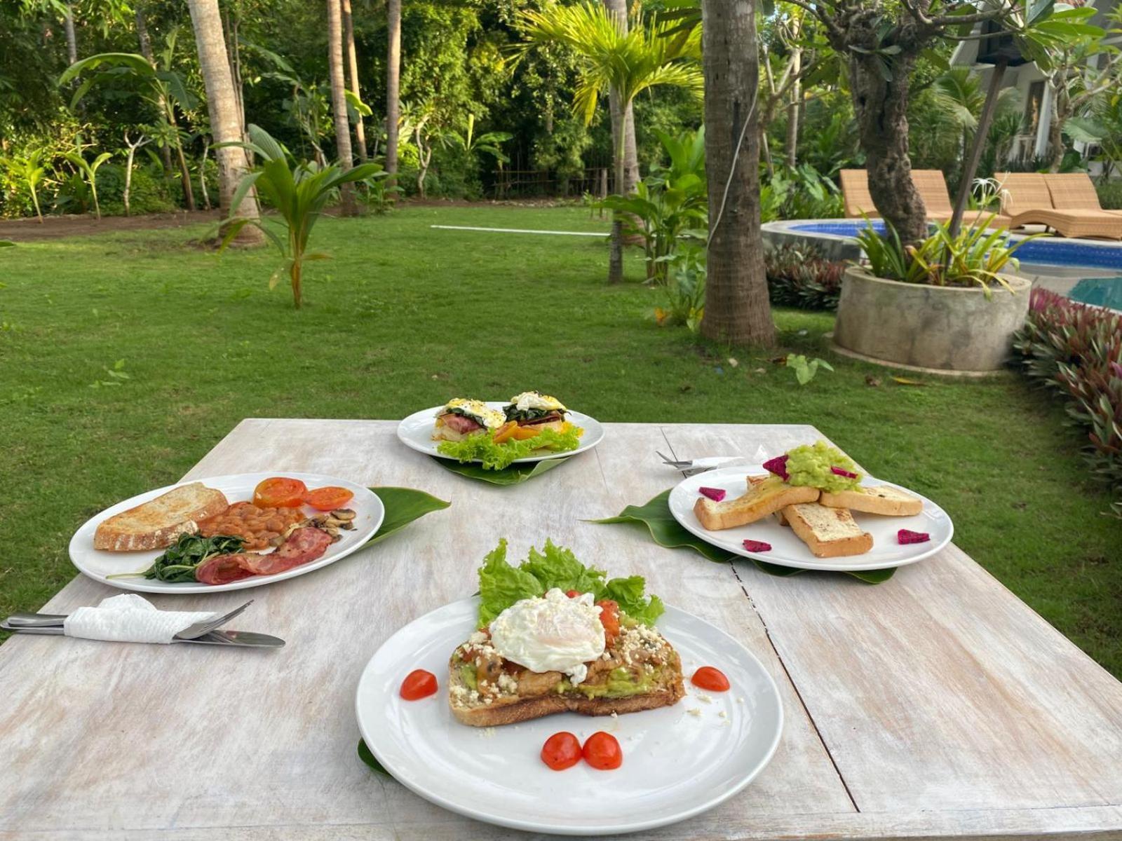 Penida West Palm Cottage Toyapakeh ภายนอก รูปภาพ